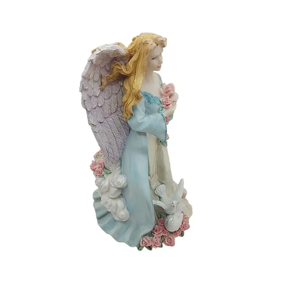 VTG Resin Angel Taper Candle Holder 7